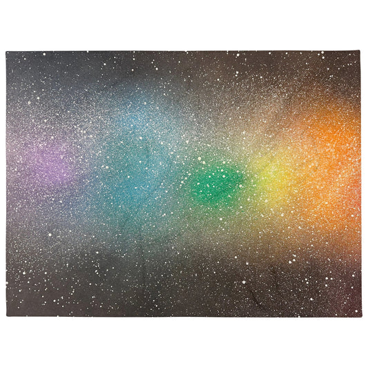Aurora Quiet – Rainbow Dreamfield Blanket Wrap yourself in a soft, starry aurora. - Seraphic Mindscape