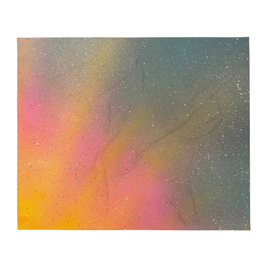 Dawn Quiet – Sunrise Dreamfield Blanket Wrap yourself in a soft, starry sunrise. - Seraphic Mindscape